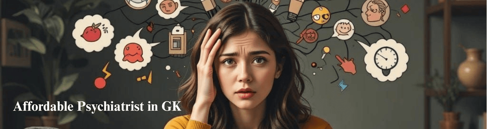 Affordable psychiatrist in GK