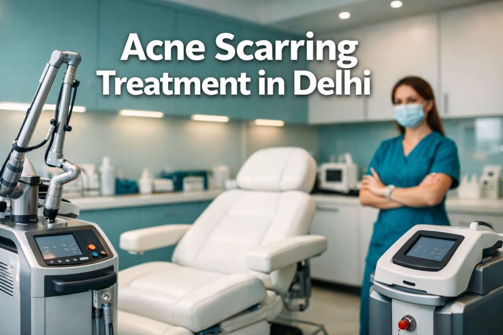 Acne Scarring Treatment in Delhi